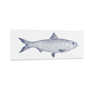 Üveg kép - Üdvözlet az északi tengerektől - 140x50 cm