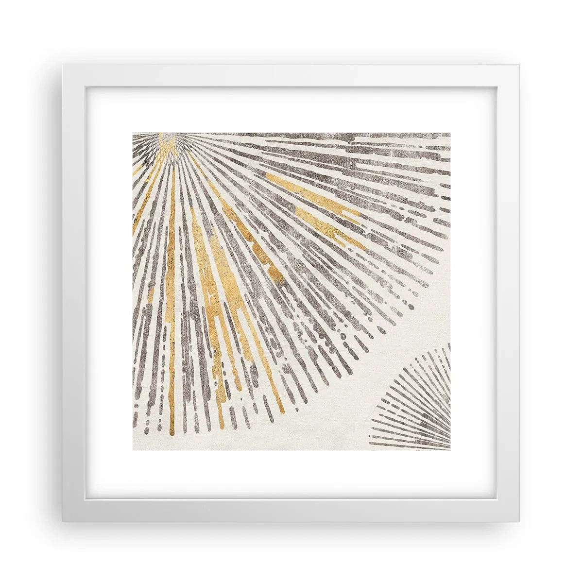 Poszter fekete keretben - A sugár szépsége - 30x30 cm