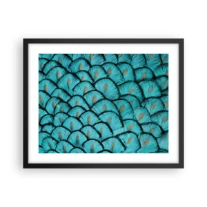 Poszter fehér keretben - A tollak nagy gálája - 50x40 cm