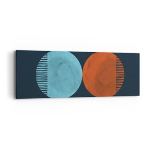 Vászonkép - Csak a geometria? - 90x30 cm