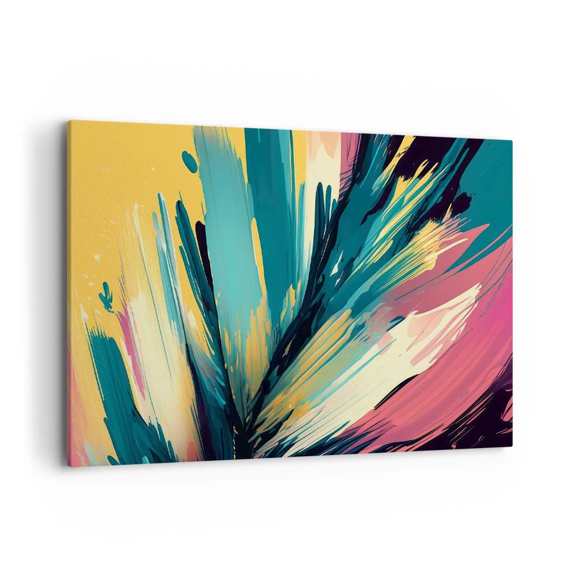 Vászonkép - Kompozíció - az öröm robbanása - 100x70 cm