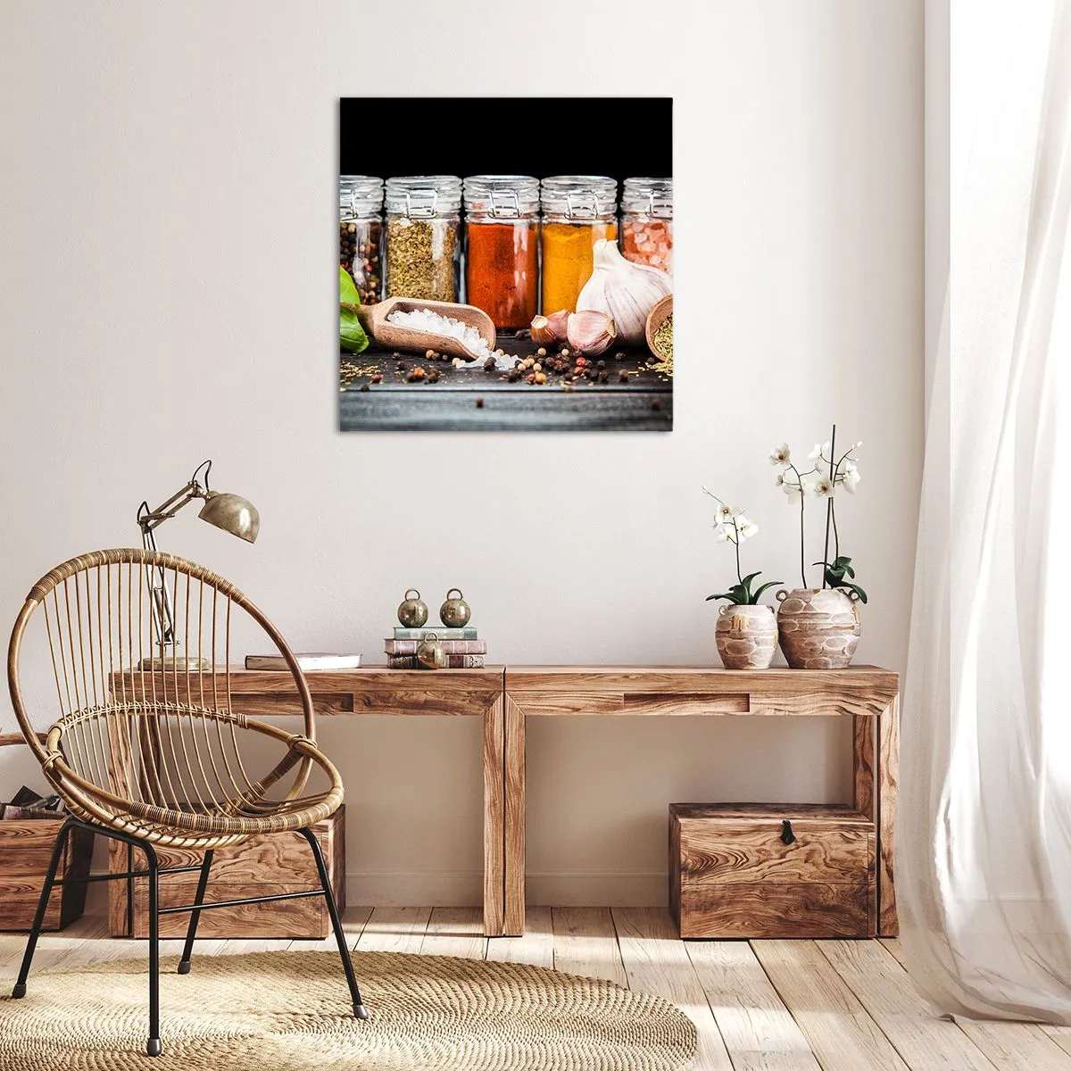 Vászonkép - Hogy az életnek legyen íze - 70x70 cm