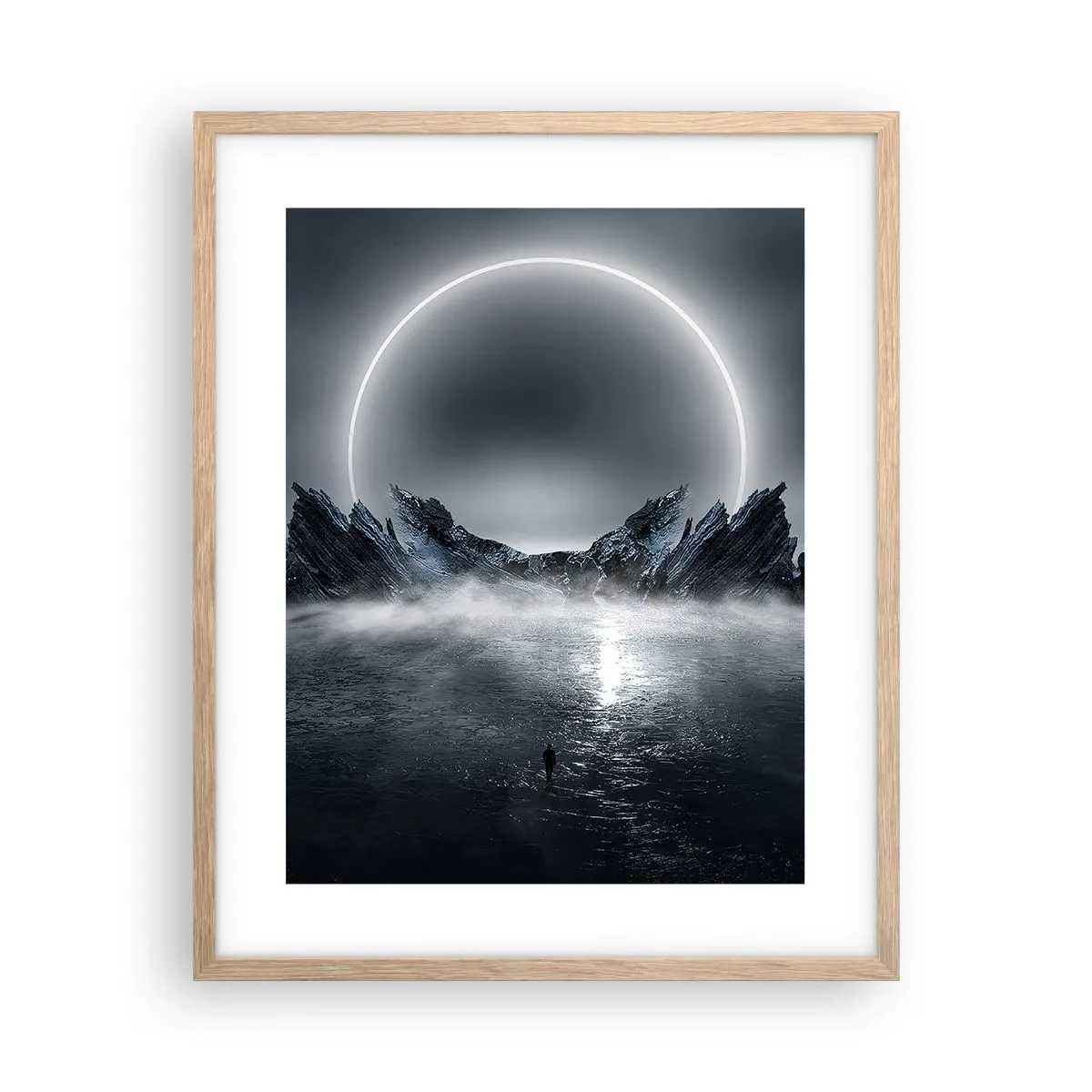 Poszter világos tölgy keretben - Egy történet fináléja - 40x50 cm