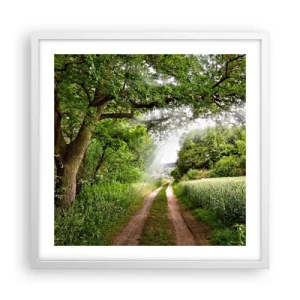 Poszter fekete keretben - Et in Arcadia ego - 50x50 cm