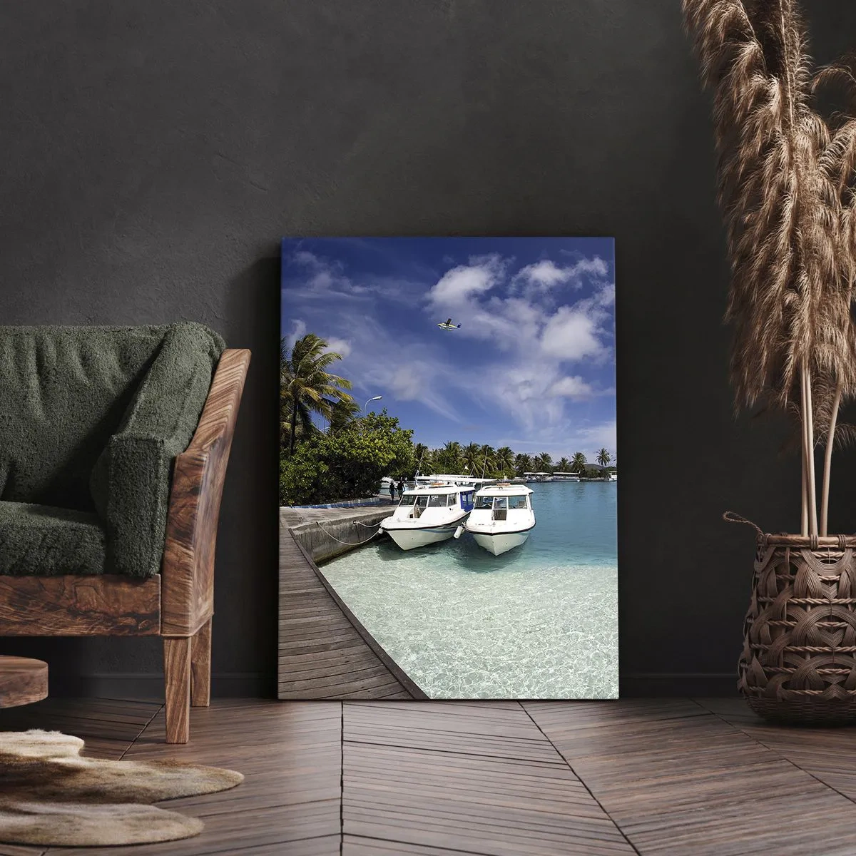 Vászonkép - A paradicsom mégis létezik - 80x120 cm