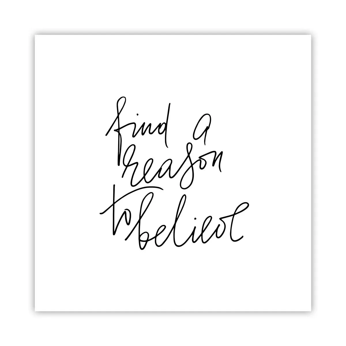 Poszter - Ez lehetséges - 30x30 cm