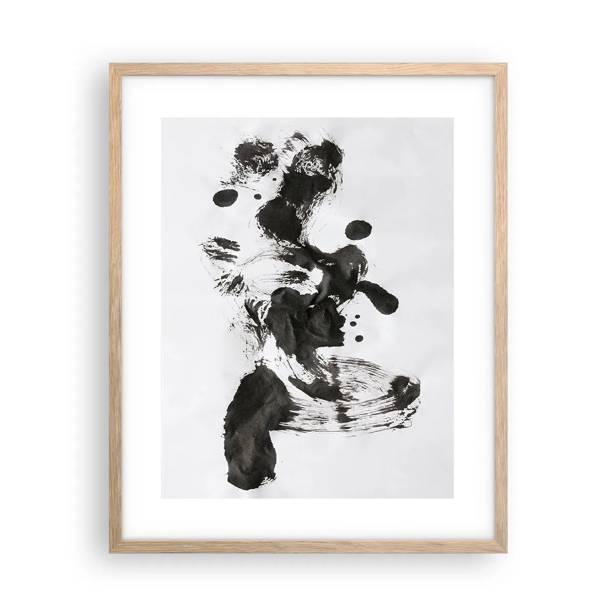 Poszter világos tölgy keretben - Módszer az őrületben? - 40x50 cm