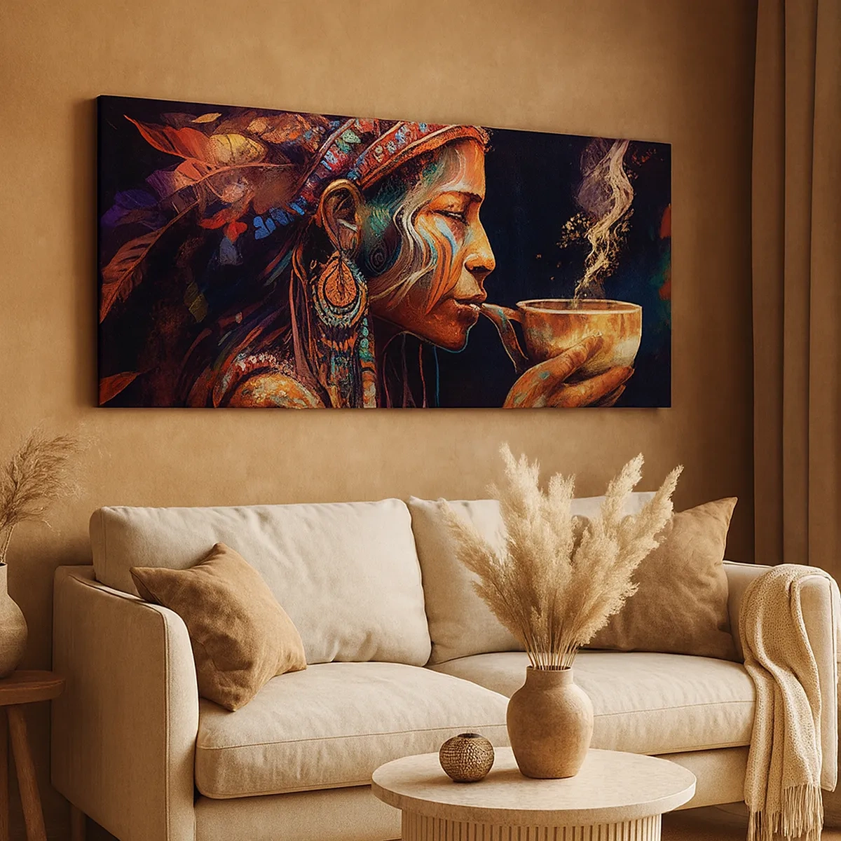 Vászonkép - Egy varázslatos rituálé - 30x30 cm