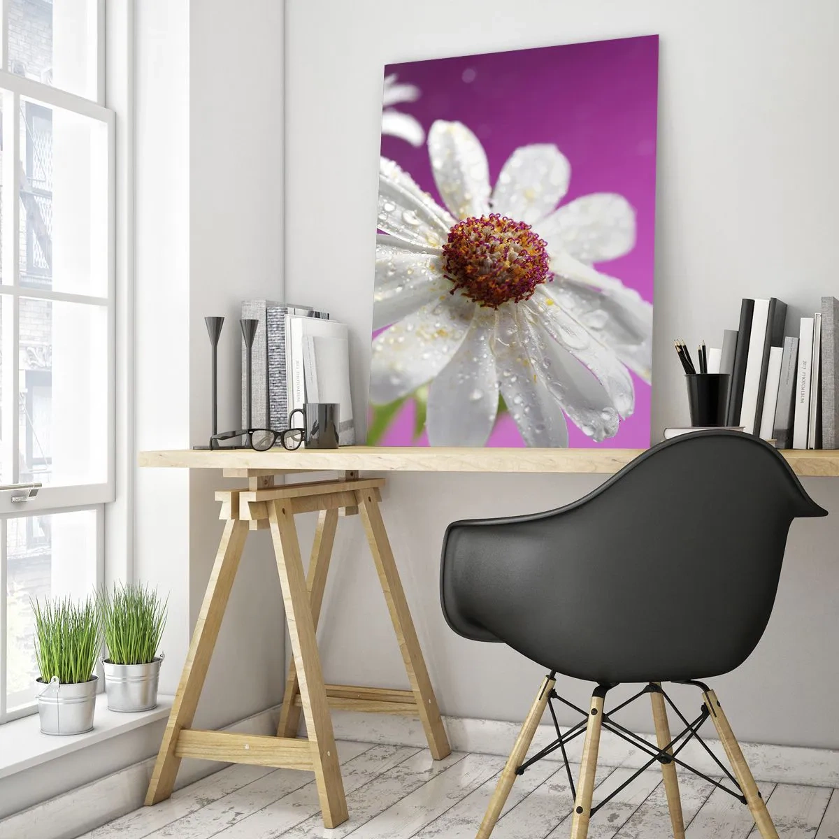 Üveg kép - A Szépségében szerény - 50x70 cm