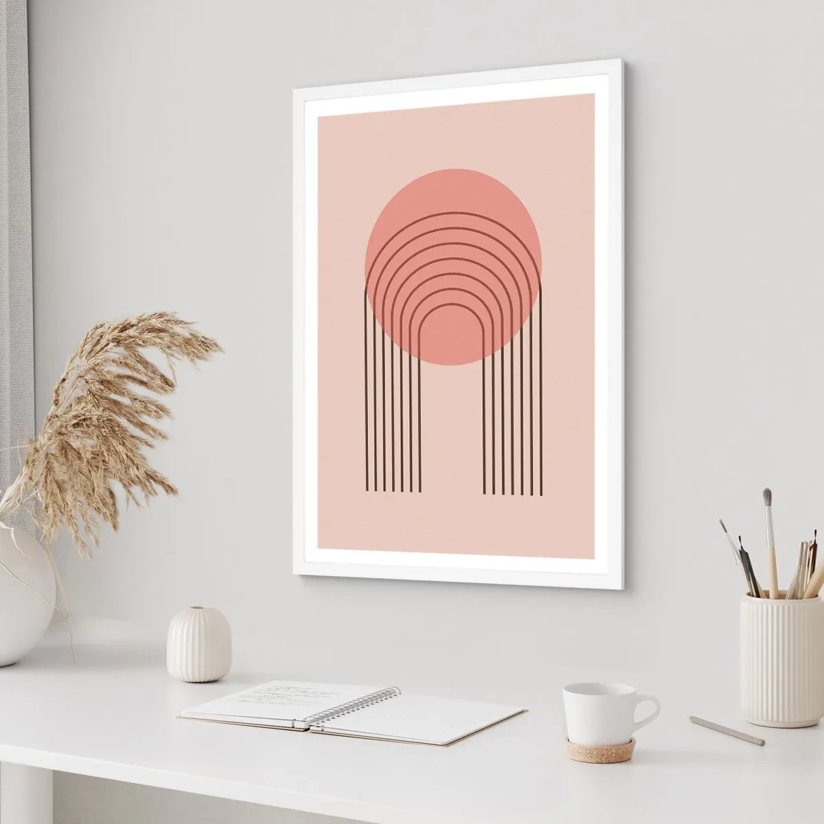 Poszter fekete keretben - Ellenállhatatlan vonzalom - 40x50 cm