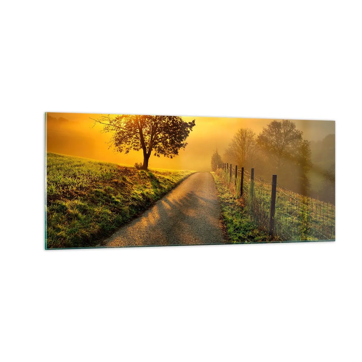 Üveg kép - Mézes délután - 100x40 cm