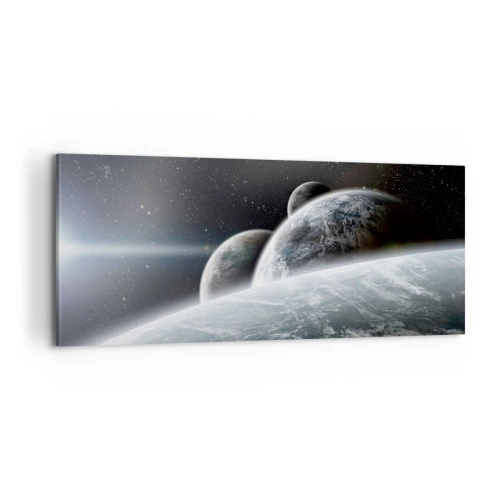 Vászonkép - A szférák kozmikus zenéje - 100x40 cm