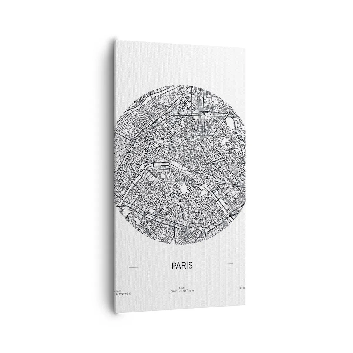 Vászonkép - Párizs anatómiája - 65x120 cm