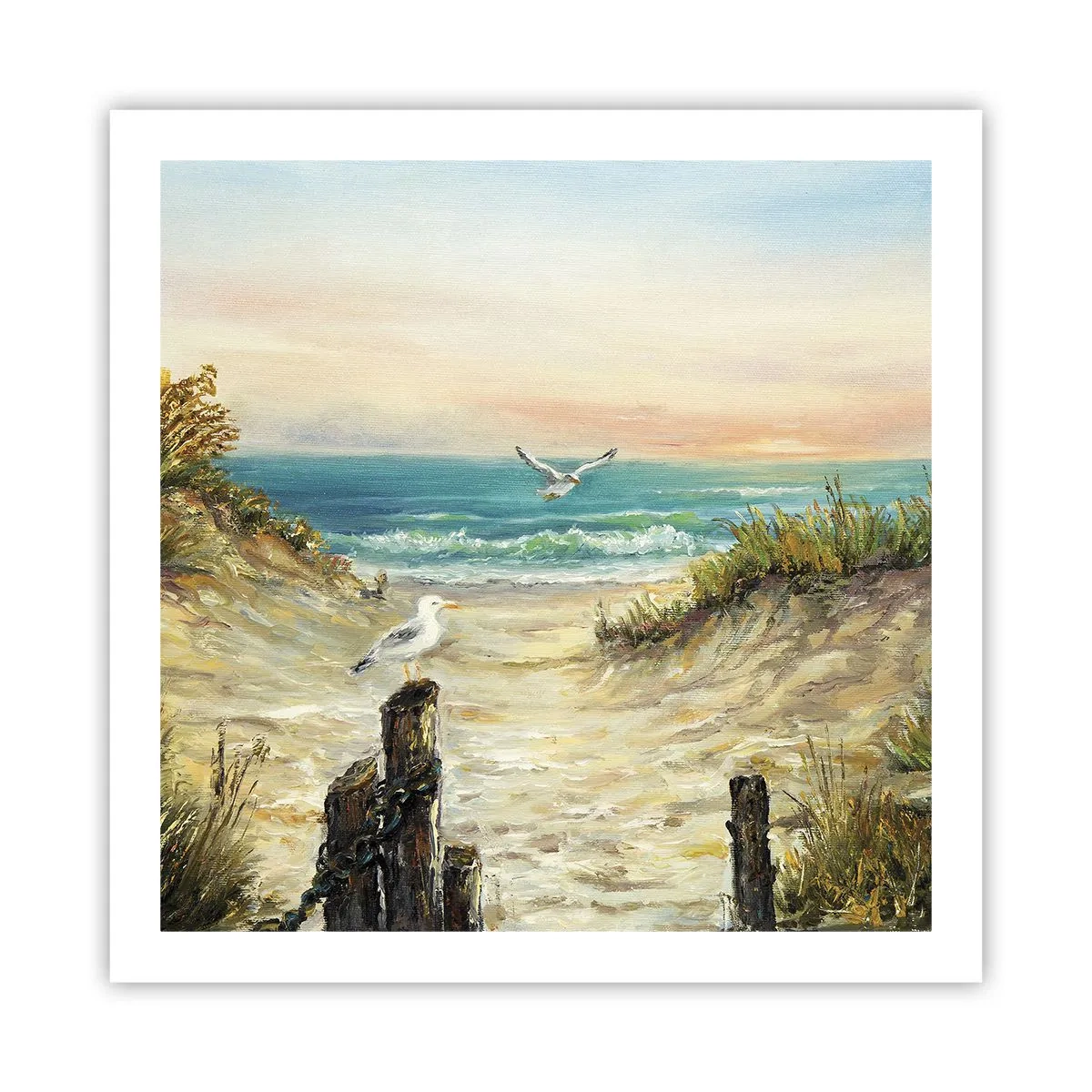 Poszter - Szélcsend - 60x60 cm