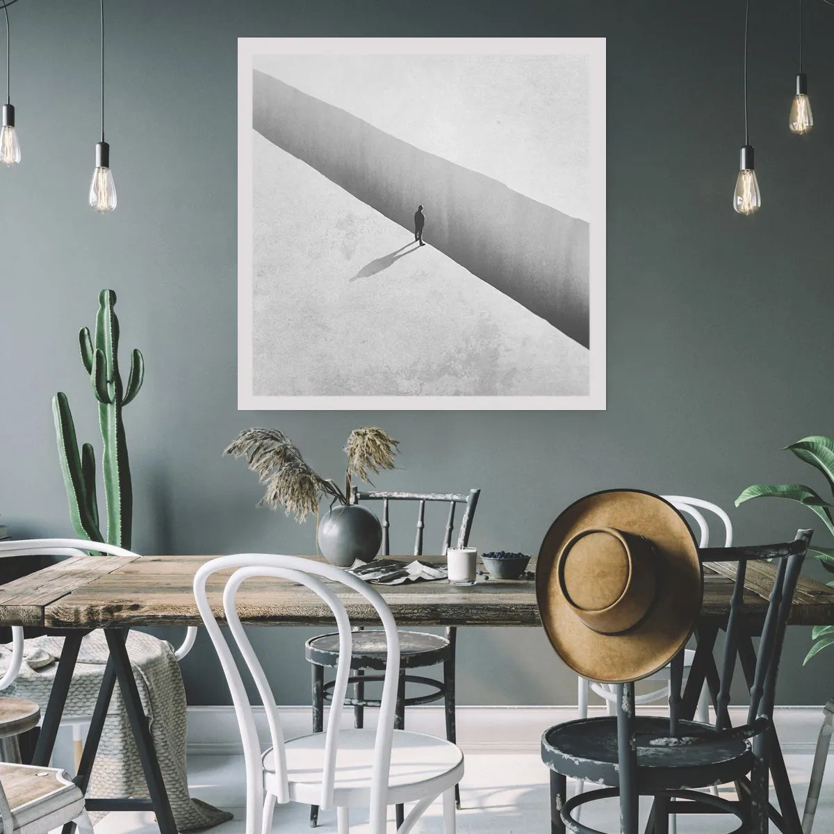 Poszter - Fényes célpont - 60x60 cm