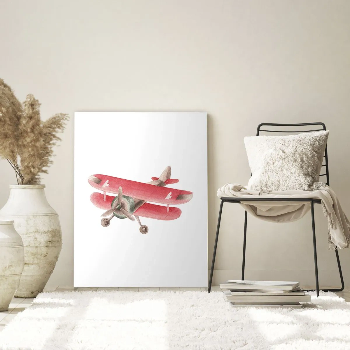 Üveg kép - Készen áll a magasba repülni - 50x70 cm