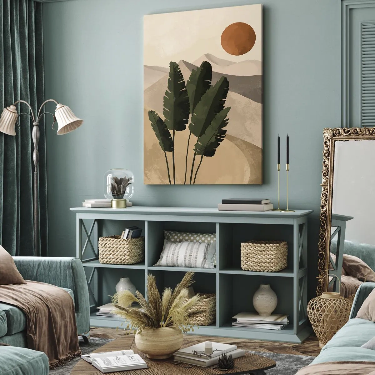 Vászonkép - Az élet diadala - 45x80 cm