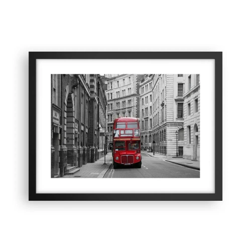 Poszter fehér keretben - A mindennapi életnek nem kell szürkének lennie - 40x30 cm