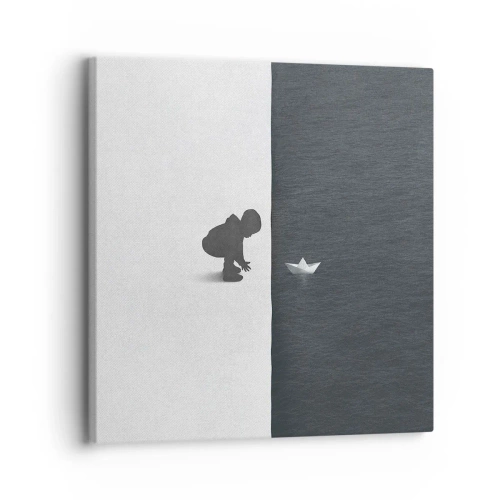 Vászonkép - Nagy utazás - 30x30 cm