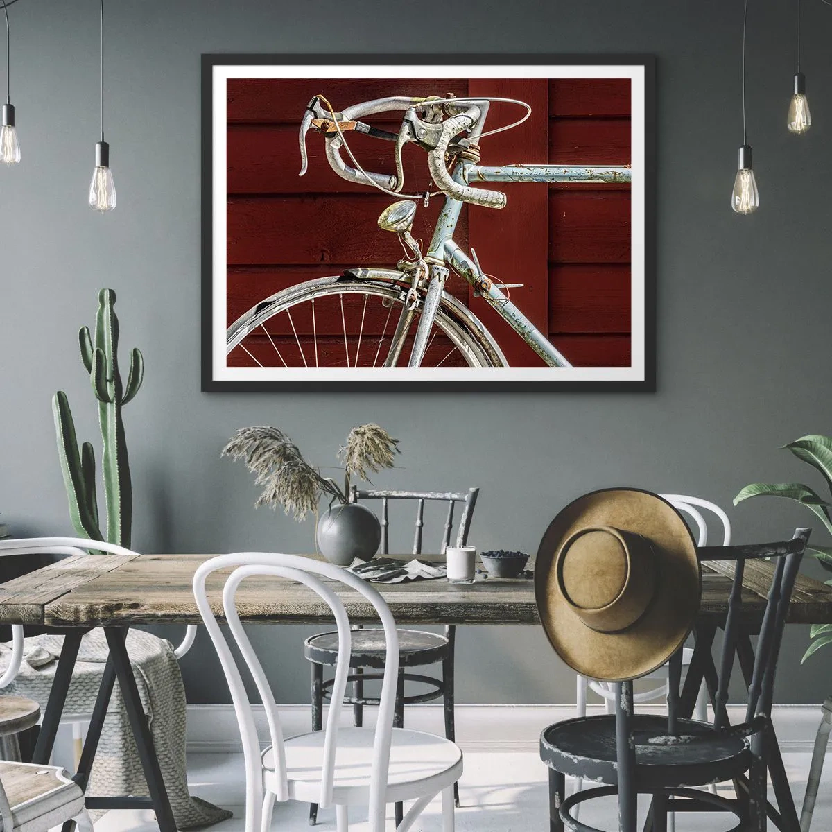 Poszter fehér keretben - Győzelemre teremtve - 70x50 cm