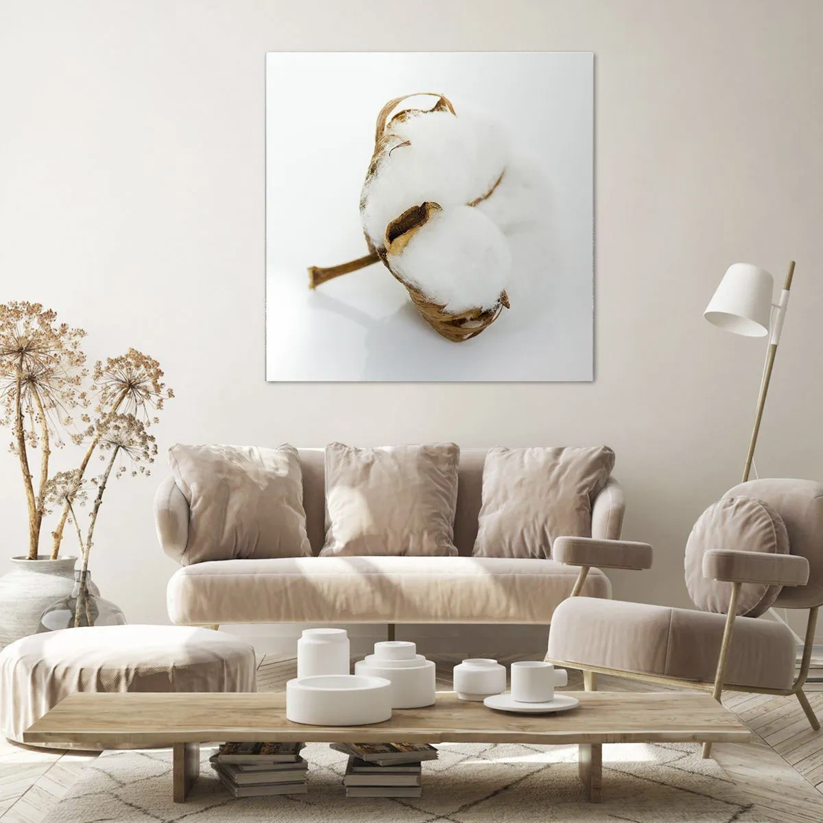 Vászonkép - Lágy természetű - 50x50 cm