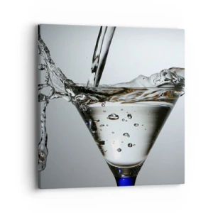 Vászonkép - A csésze peremén - 40x40 cm