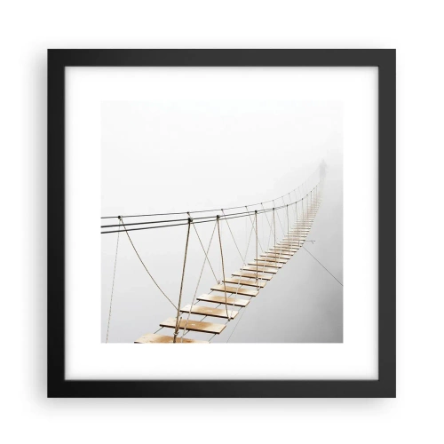 Poszter fehér keretben - Hová vezet? - 30x30 cm