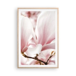 Poszter világos tölgy keretben - Határtalan gyengédség - 61x91 cm