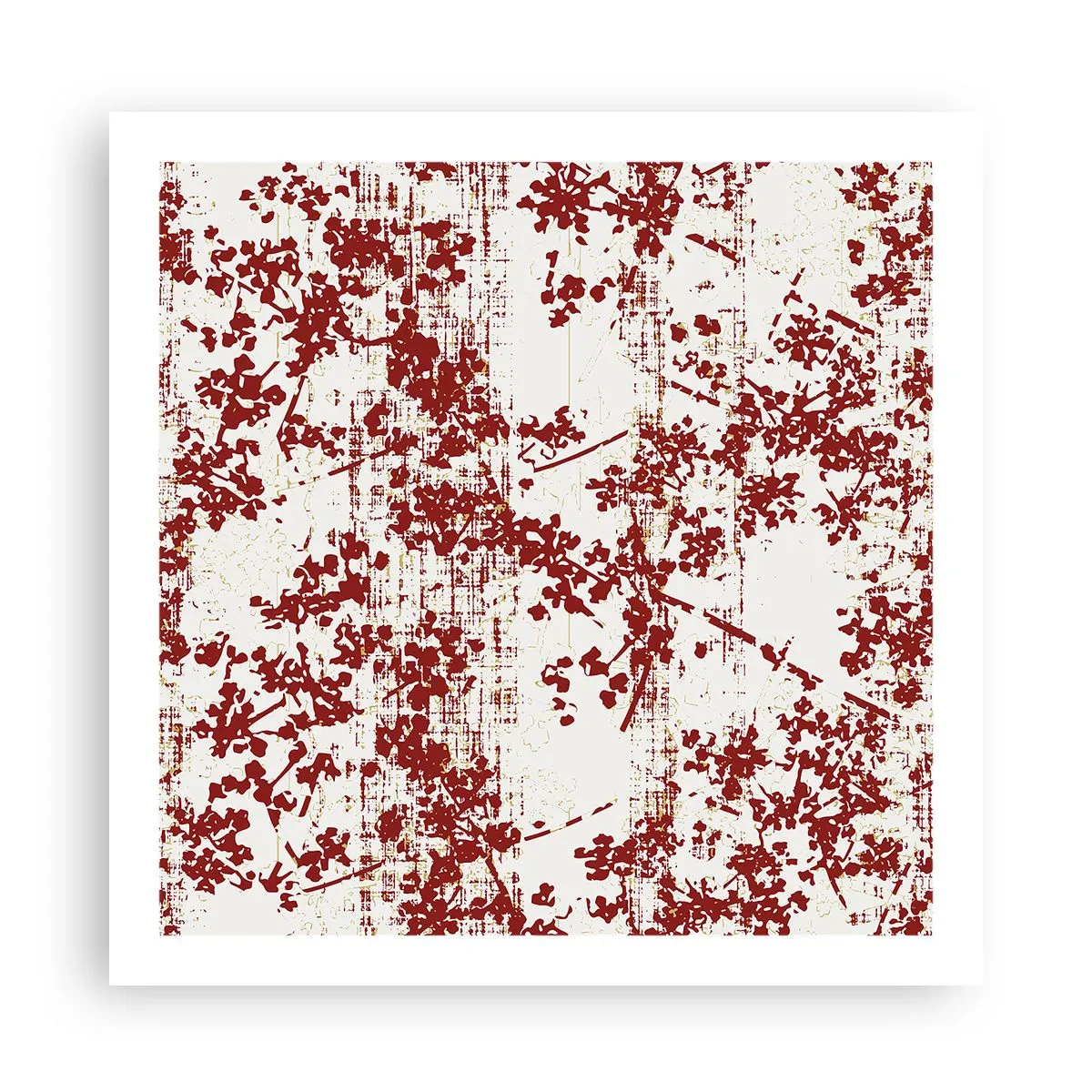 Poszter - Mint egy régi perkál - 60x60 cm