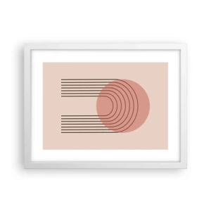 Poszter fekete keretben - Ellenállhatatlan vonzalom - 40x30 cm