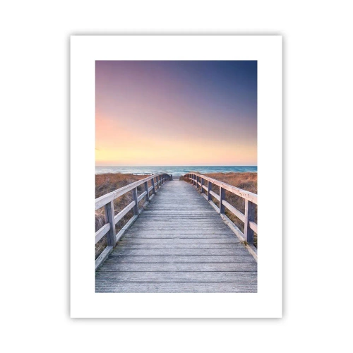 Poszter - Balti esti aurora - 30x40 cm