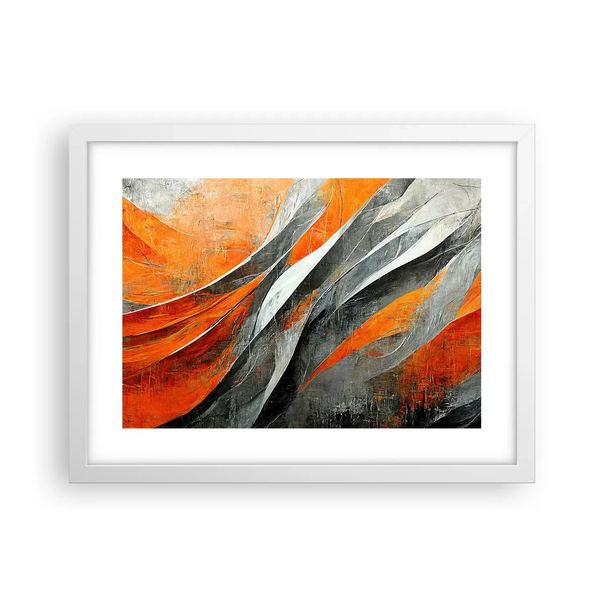 Poszter fekete keretben - Hőség és hideg - 40x30 cm