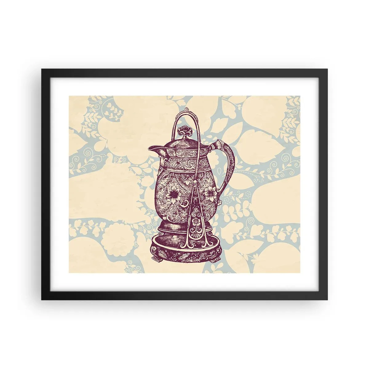 Poszter fehér keretben - A mindennapi élet szépsége - 50x40 cm