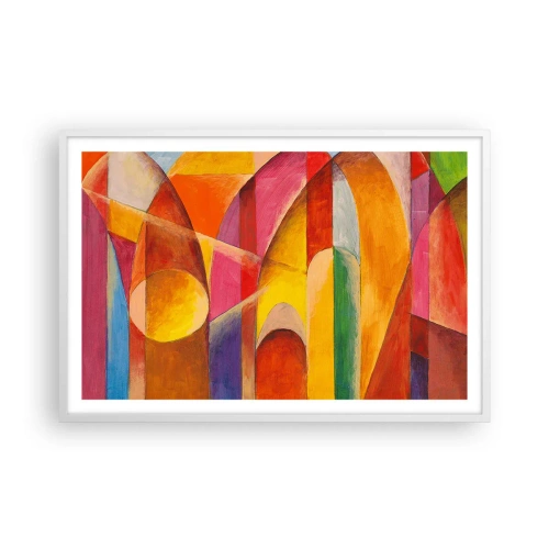 Poszter fekete keretben - A nap katedrálisa - 91x61 cm