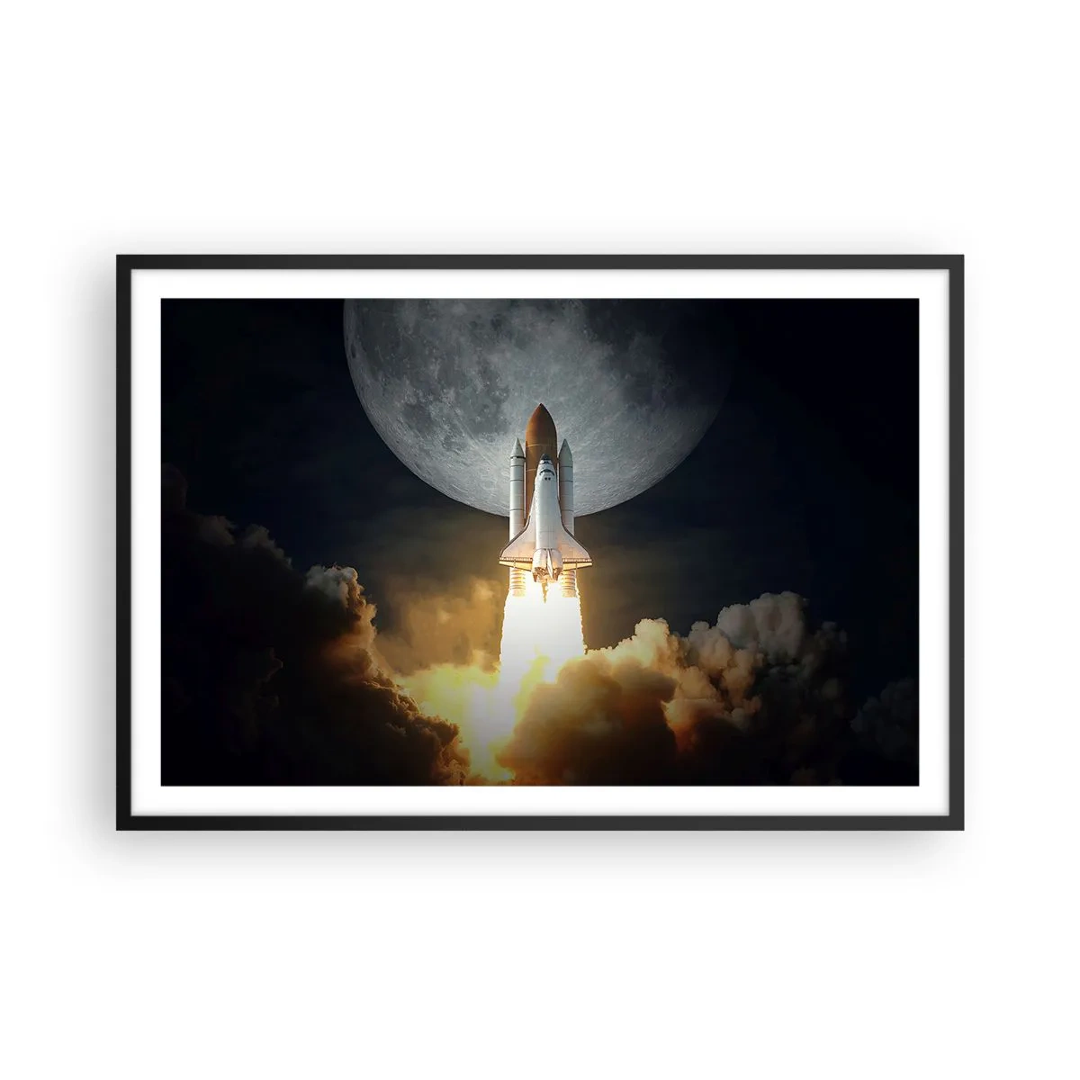 Poszter fehér keretben - Egy földöntúli kaland kezdete - 91x61 cm