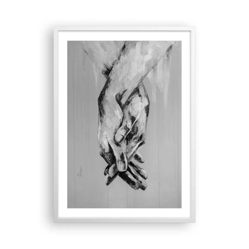 Poszter fekete keretben - Kezdet… - 50x70 cm