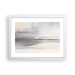 Poszter fekete keretben - Gondolkodó távolság - 40x30 cm