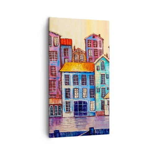 Vászonkép - Egy város, mint egy tündérmese - 45x80 cm
