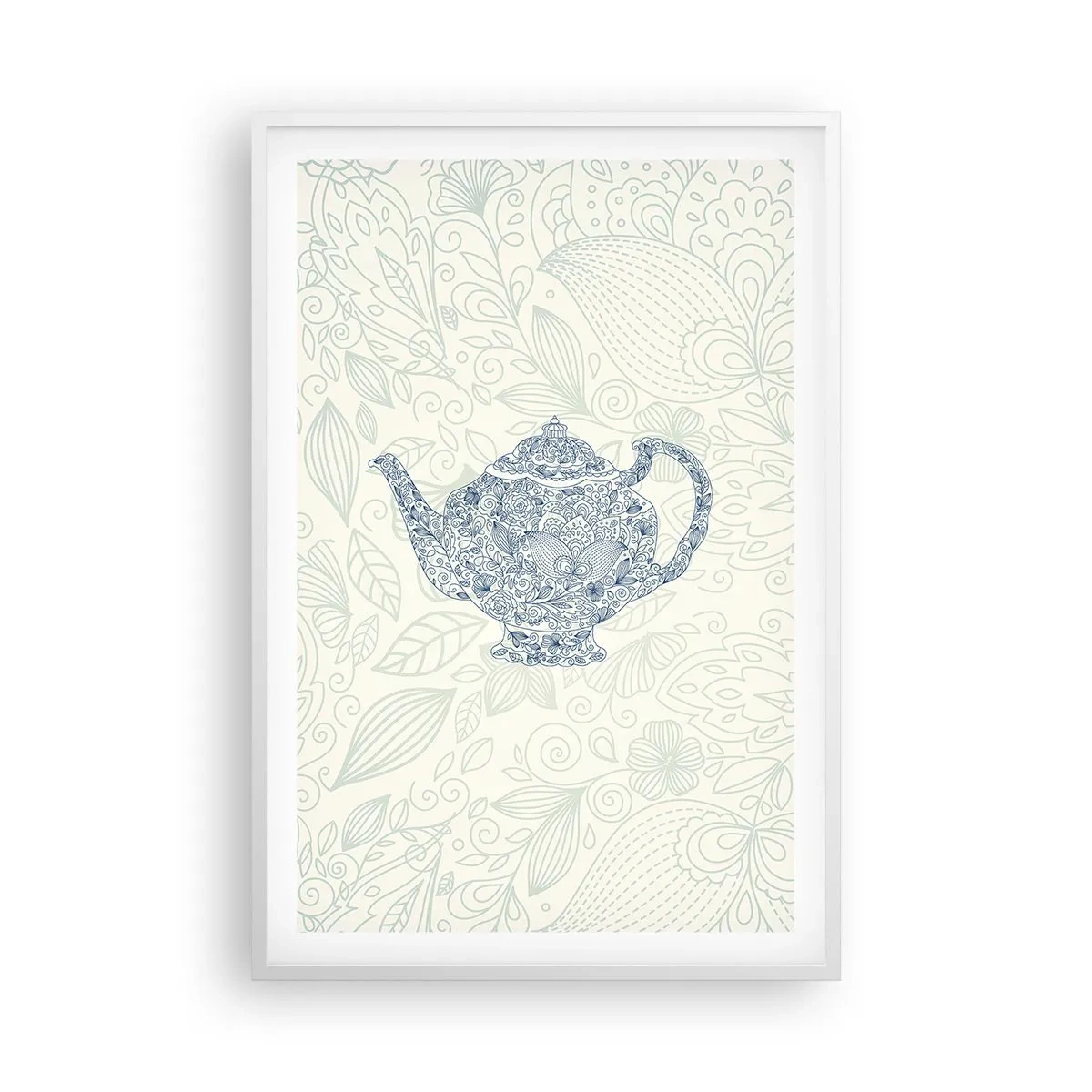 Poszter fekete keretben - Tea varázsa - 61x91 cm