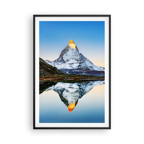 Poszter fehér keretben - Két világ - 61x91 cm