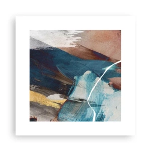 Poszter - Lelkesedéssel és energiával - 30x30 cm