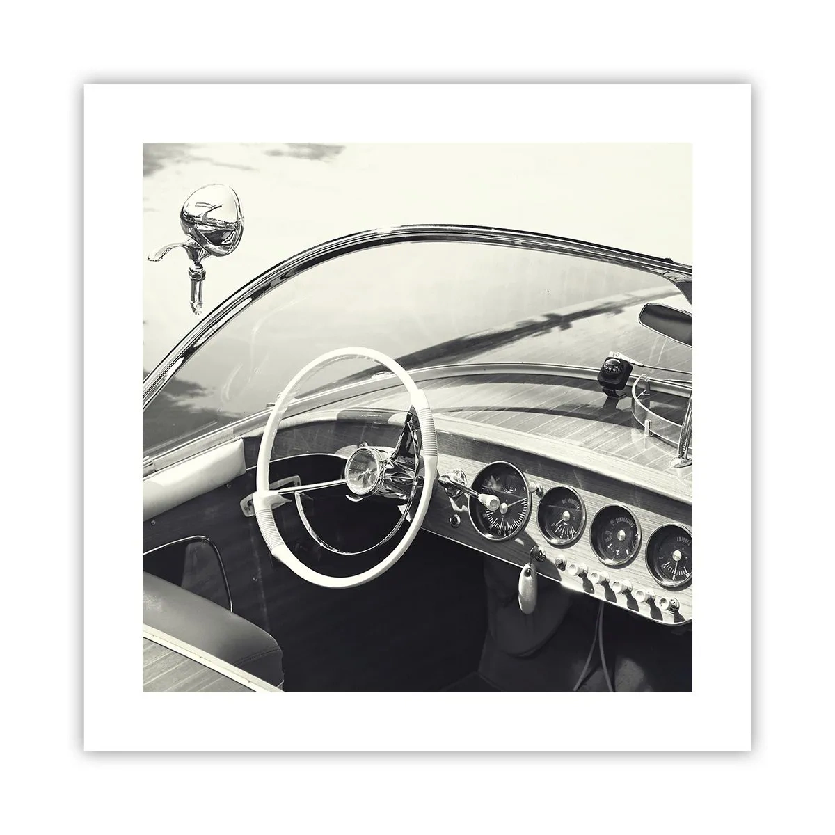 Poszter - Időjárás a gazdagoknak - 40x40 cm