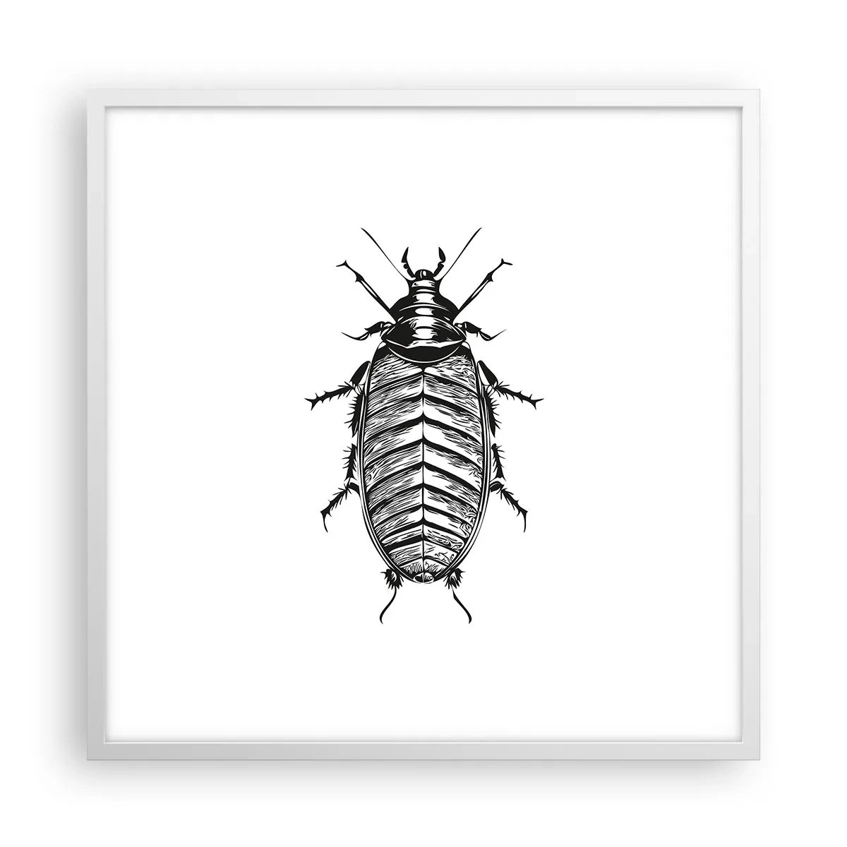 Poszter fekete keretben - Micsoda példány! - 60x60 cm