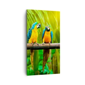 Vászonkép - És hallottad, hogy ő…? - 45x80 cm