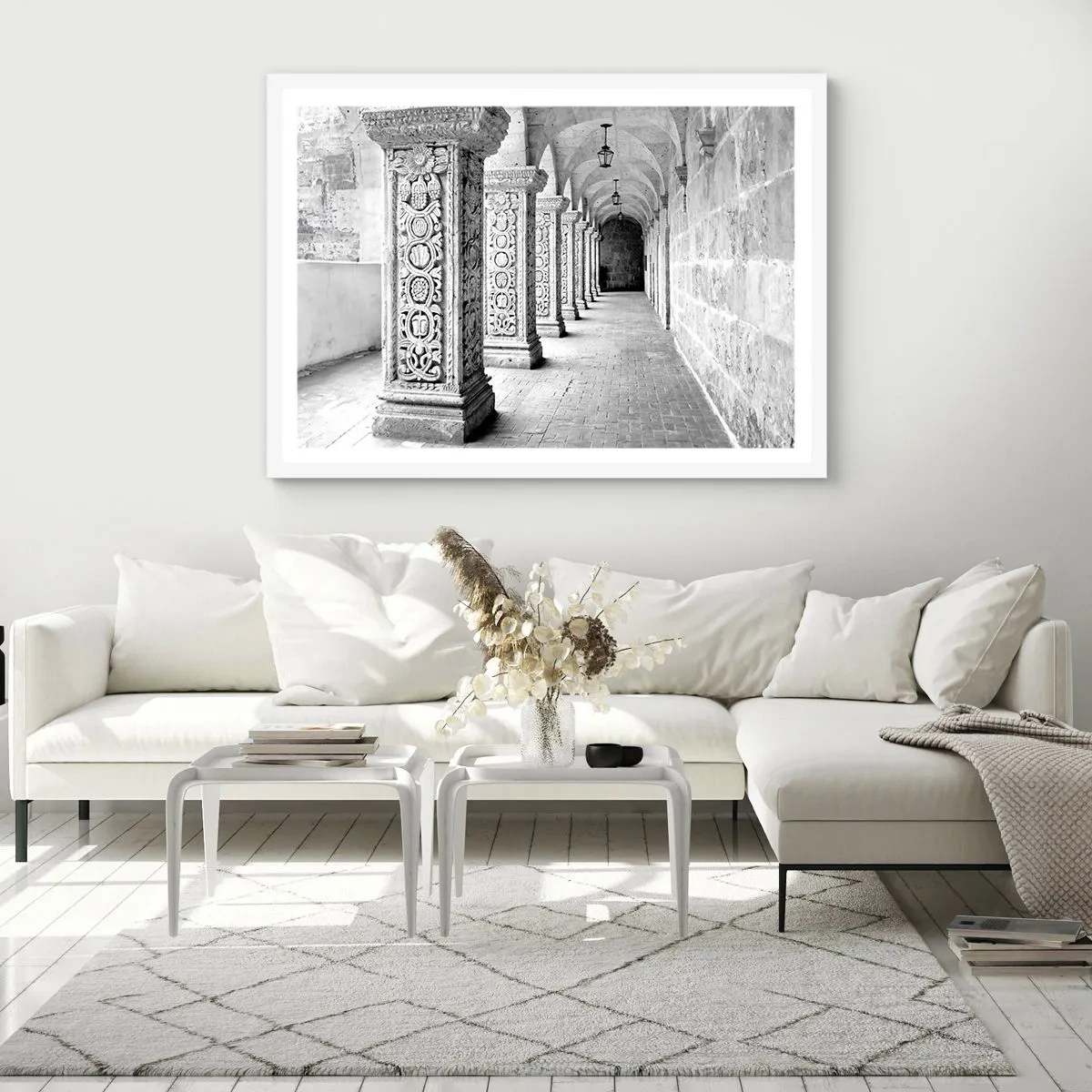 Poszter fekete keretben - És hová megy...? - 70x50 cm