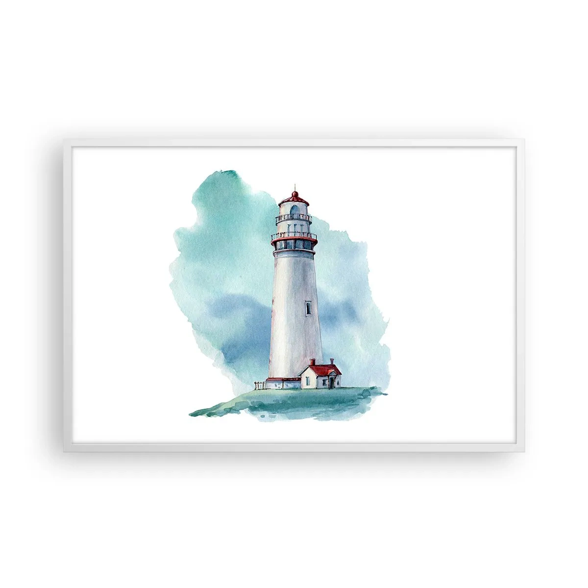 Poszter fekete keretben - A kék szelíd húga - 91x61 cm