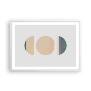 Poszter fekete keretben - Kerékről kerékre - 70x50 cm