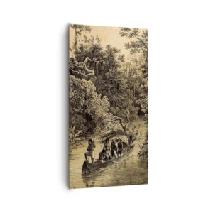 Vászonkép - Expedíció a forráshoz - 65x120 cm