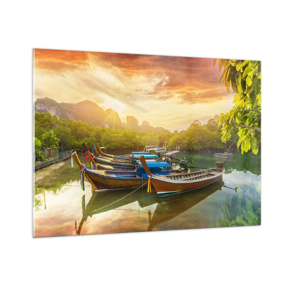 Üveg kép - Egy dolgos nap előtt - 100x70 cm