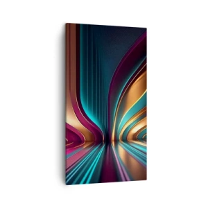 Vászonkép - A fény építészete - 45x80 cm